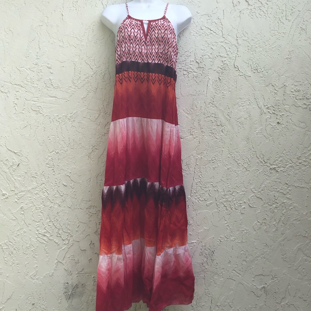 EarthBound Trading Co Cotton Print Boho Dress